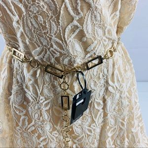 Dress Chain Belt Gold Tone New Dimensions 39”